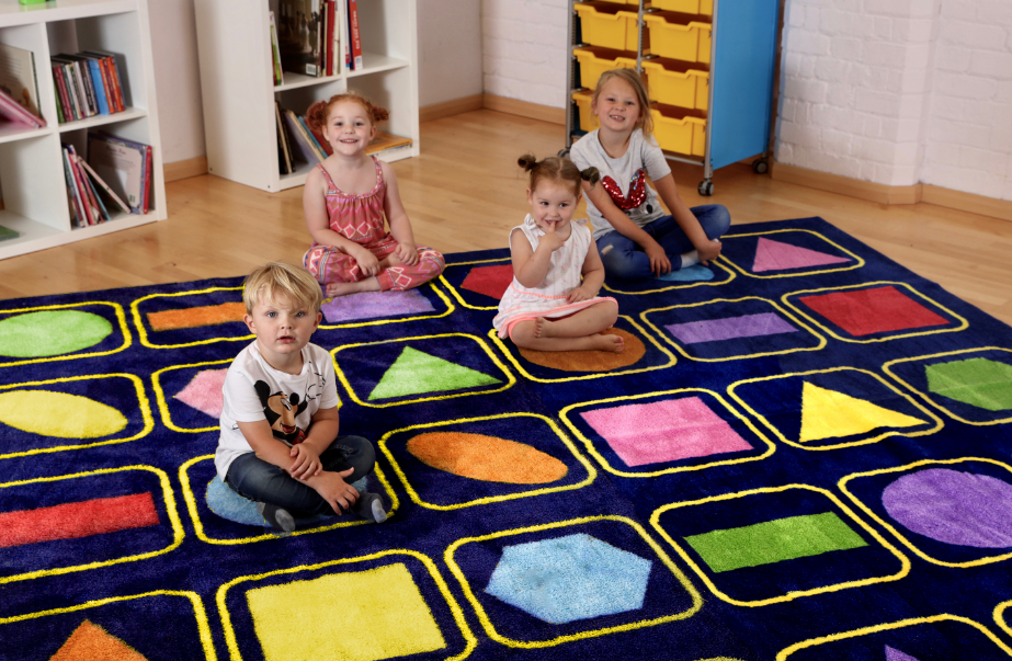 Geometric Shapes Carpet