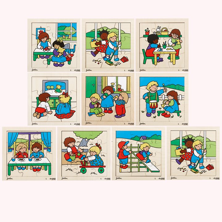 Play Together Puzzles - Set of 10