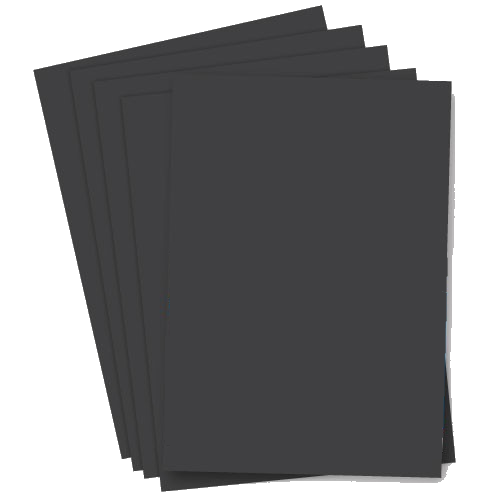 A4 Black Card Sheets  , Card, Paper, Home School 
