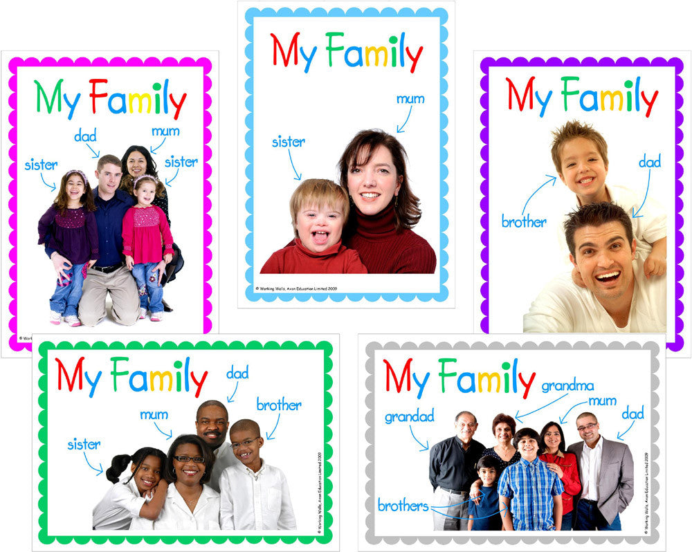 My Family Poster pack