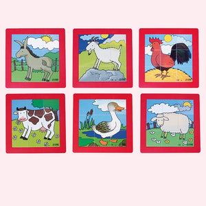 Farm Puzzles -Set of 6